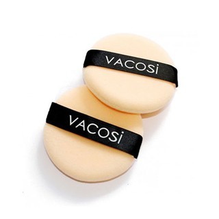[Gói 2 cái] Bông phấn ướt Vacosi BP03 chất bông mềm mịn thiết kế nhỏ gọn