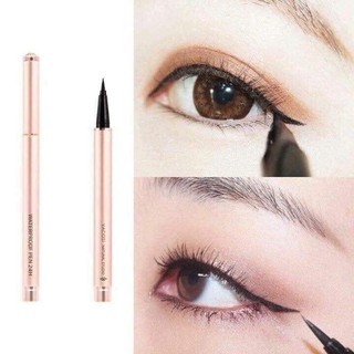 Bút kẻ mắt nước đen bóng không trôi Vacosi 24H Waterproof Pen 2g thiết kế nhỏ gọn độ bám cao