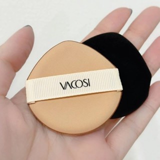 Bông cushion Vacosi kem nhọn BP51 tán kem nền dễ lấy kem