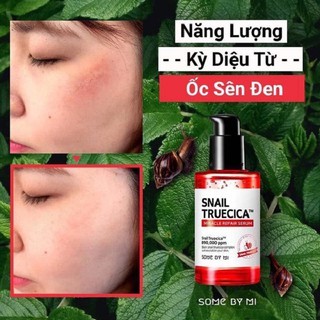 Serum Some By Mi Snail Truecica Miracle Repair 50ml chiết xuất từ ốc sên giúp dưỡng và tái tạo da