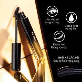 Mascara Browit by Nongchat Lift & Lock 6g #Sexy Black uốn nếp mi dày và cong gấp 3 lần