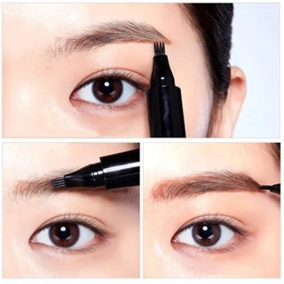 Bút kẻ sợi mày Vacosi Realbrow Tattoo Pen 3g vẽ và định hình chân mày dạng sợi như điêu khắc