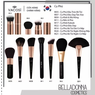 Cọ phủ Vacosi M05 dùng để đánh má hồng