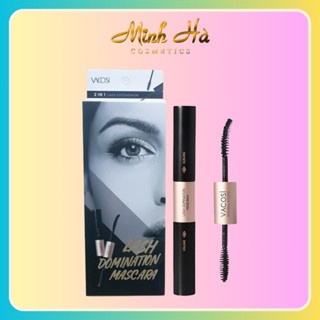 Mascara Vacosi Natural Lash Domination 10g dài và cong mi