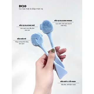 Cọ rửa mặt & đắp mặt nạ Vacosi Facial Cleansing Brush DC10 nhỏ gọn tiện dụng