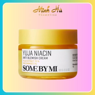 Kem dưỡng Some By Mi Yuja Niacin Anti Blemish Cream 60g trắng da làm mờ thâm