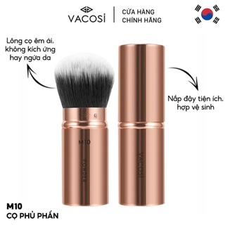 Cọ phủ bỏ túi Vacosi Powder Brush M10 giúp phấn bền và đều màu hơn