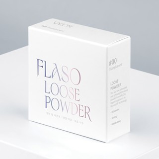 Phấn phủ bột trang điểm siêu mịn Vacosi Flaso Loose Powder 6g kiềm dầu lành tính và cảm giác thoải mái