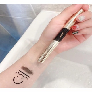 Mascara và bút kẻ mắt Browit Nongchat 2 in 1 Universal (Màu hồng) 6ml lâu trôi, không thấm nước