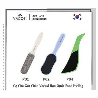 Chà gót chân Vacosi P02 loại bỏ các vùng da chai sần, giúp bạn có một đôi chân mềm mại hơn