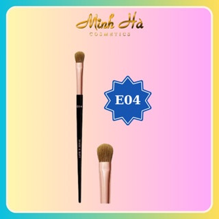 Cọ phủ và tán bầu mắt Vacosi Shader Brush E04 đầu lông mềm mịn dễ tán