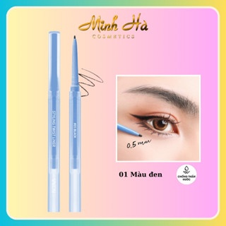 Chì gel kẻ mắt Vacosi Styling Twist Liner VM26 #01 Màu đen mực đậm, lên màu chuẩn