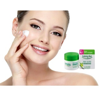 Kem dưỡng ẩm ban đêm Simple Vital Vitamin Cream Night 50ml ngăn ngừa lão hóa dành cho mọi loại da