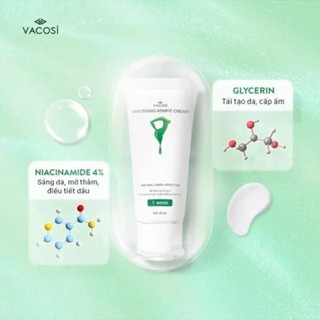 Kem dưỡng Vacosi Whitening Armpit Cream VPM03 30ml trắng vùng da dưới cánh tay