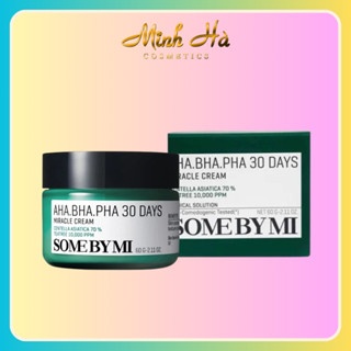 Kem dưỡng Some By Mi AHA- BHA- PHA 30 Days Miracle Cream 50g hỗ trợ giảm mụn hiệu quả