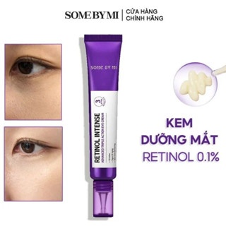 Kem dưỡng mắt Some By Mi Retinol Intense Advanced Triple 30ml làm sáng cải thiện tình trạng quầng thâm mắt