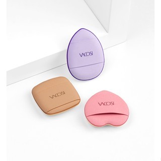 Set 3 bông cushion nhỏ xỏ ngón Vacosi top finger cushion BP54 10g nhỏ gọn tiện lợi