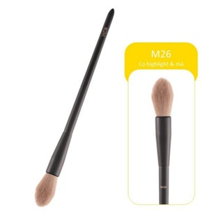 Cọ đánh bắt sáng và má Vacosi Tapered Highlighter Brush M26 5g nhỏ gọn dễ dàng sử dụng