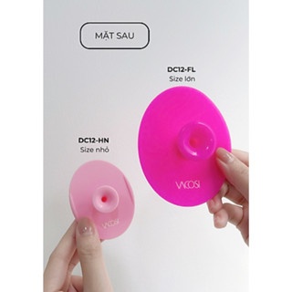 Miếng rửa mặt Silicone Vacosi làm sạch tận sâu lỗ chân lông, tăng hiệu quả sử dụng của sữa rửa mặt
