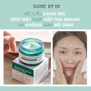 Kem dưỡng Some By Mi AHA- BHA- PHA 30 Days Miracle Cream 50g hỗ trợ giảm mụn hiệu quả