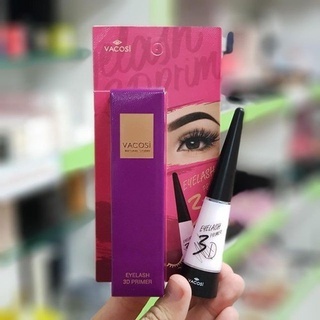 Keo dán mi Vacosi Eyelash 3D Primer 8ml độ bám cao tự nhiên