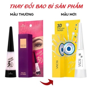 Keo dán mi Vacosi Eyelash 3D Primer 8ml độ bám cao tự nhiên