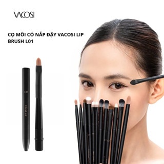 Cọ môi lông dài Vacosi Lip Brush L01 lông cọ mềm nhỏ gọn tiện lợi