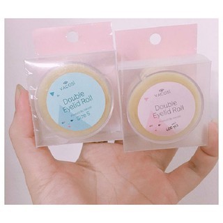 Cuộn 600 miếng dán kích mí Vacosi Double Eyelid Roll VM17 thiết kế mỏng tiện lợi tự nhiên