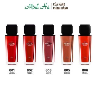 Son kem lì Vacosi Natural Studio Matte Lip Cream 11.3g lên màu chuẩn và lì mịn
