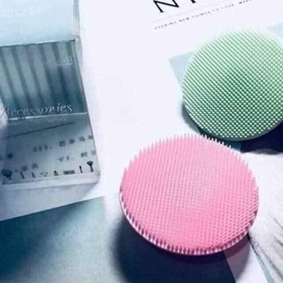 Miếng rửa mặt Silicone Vacosi làm sạch tận sâu lỗ chân lông, tăng hiệu quả sử dụng của sữa rửa mặt