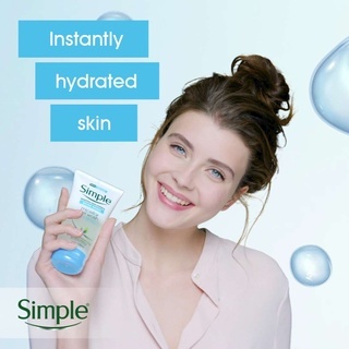 Sữa rửa mặt Simple Water Boost Micellar Facial Gel Wash 150ml dành cho da khô và da nhạy cảm