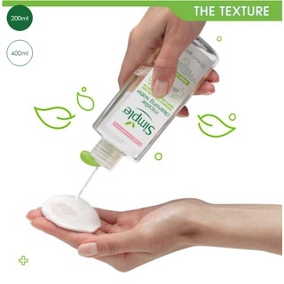 Nước tẩy trang Simple Kind to Skin Micellar Cleansing Water 200/400ml dành cho da nhạy cảm