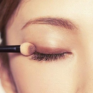 Cọ phấn mắt 2 đầu Vacosi E2E dễ tán màu lông cọ mềm mại