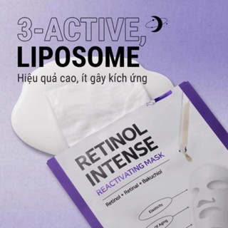 Mặt nạ giấy Some By Mi Retinol Intense Reactivating Mask 22g cải thiện nếp nhăn da căng mịn