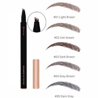 Bút kẻ sợi mày Vacosi Realbrow Tattoo Pen 3g vẽ và định hình chân mày dạng sợi như điêu khắc