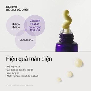 Kem dưỡng mắt Some By Mi Retinol Intense Advanced Triple 30ml làm sáng cải thiện tình trạng quầng thâm mắt