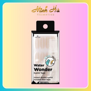 Miếng dán kích mí lưới (sử dụng nước) Vacosi Water Wonder Eyelid Tape 120 cặp dễ sử dụng tự nhiên