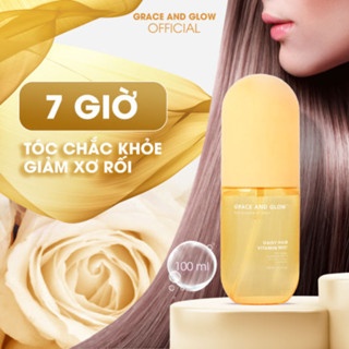 Xịt dưỡng tóc Grace And Glow Black Opium Mist 100ml giúp tóc dễ dàng vào nếp suôn mượt
