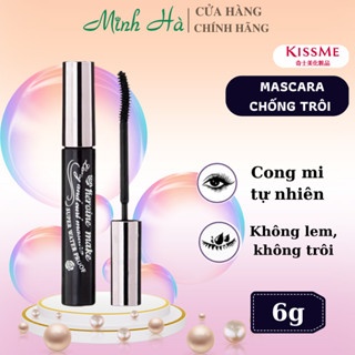 Mascara chống trôi cô gái Nhật Kiss me Heroine Make Long Up Mascara Super WP 6g không vón cục, không lem, không trôi