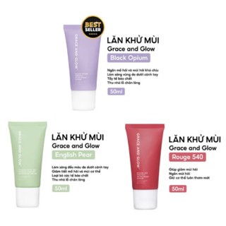 Lăn khử mùi Grace And Glow Deodorant Serum 50ml khử mùi mà còn hỗ trợ làm mềm da