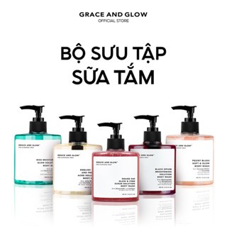 Sữa tắm trắng da Grace And Glow Body Wash 400ml trắng da dưỡng ẩm tẩy da chết