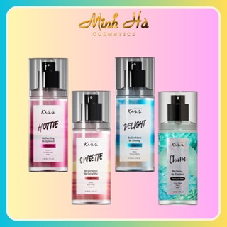Xịt thơm toàn thân Malissa Kiss hương nước hoa 88ml mùi hương đa dạng