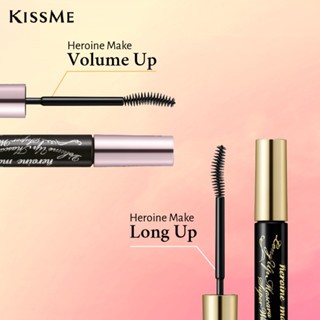 Mascara chống trôi cô gái Nhật Kiss me Heroine Make Long Up Mascara Super WP 6g không vón cục, không lem, không trôi