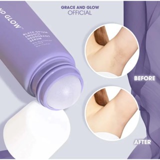Lăn khử mùi Grace And Glow Deodorant Serum 50ml khử mùi mà còn hỗ trợ làm mềm da