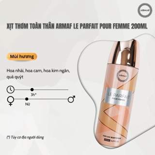Xịt thơm ARMAF Club De Nuit Body Spray 200ml thiết kế sang trọng hương thơm tinh tế