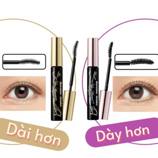 Mascara chống trôi cô gái Nhật Kiss me Heroine Make Long Up Mascara Super WP 6g không vón cục, không lem, không trôi