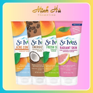 Sữa rửa mặt St.ives 170g tẩy tế bào chết giúp da trở nên sáng bóng và mịn màng