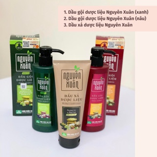 Dầu gội xả dược liệu Nguyên Xuân 200ml dưỡng tóc giúp mọc tóc
