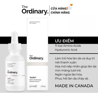 Serum chống lão hóa The Ordinary Buffet 30ml ngừa nếp nhăn, vết nám