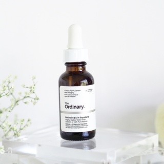Serum chống lão hóa The Ordinary Retinol 0.5% in Squalane 30ml giúp giảm nếp nhăn